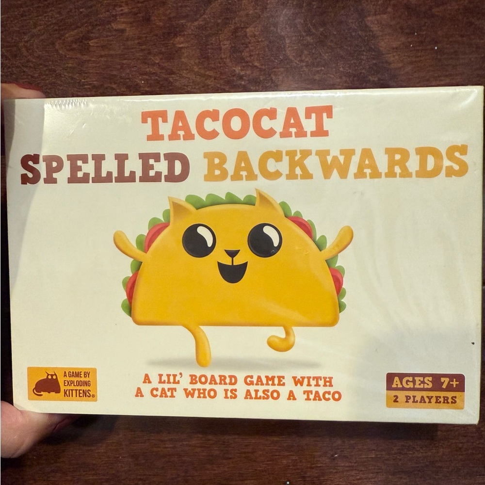 Tacocat Spelled Backwards Game